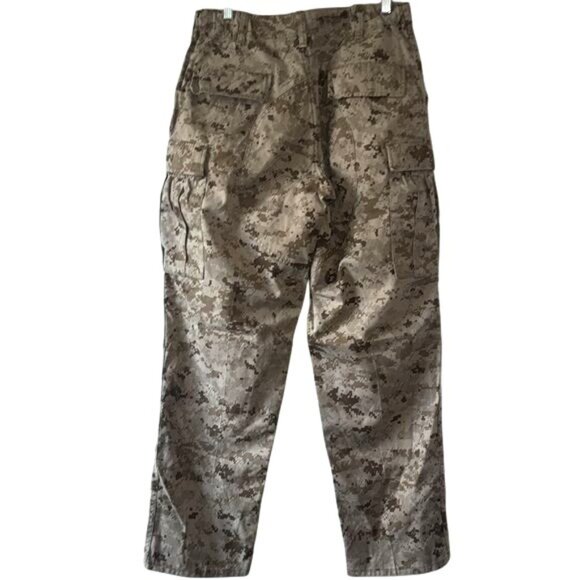 USMC Digital Woodland Camouflage Cargo Pants Medium Regular - Picture 7 of 9